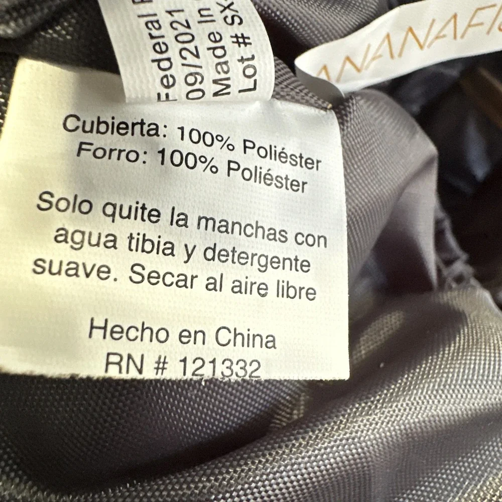 BannaFish Diaper Bag Backpack Tote Gray Convertible Baby Changing